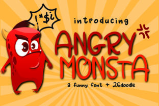 Angry Monsta Font for Business Branding