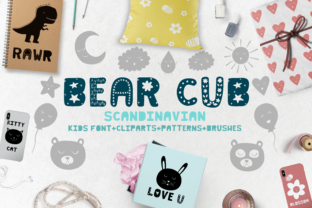 Bear Cub Font for Playful Web Design