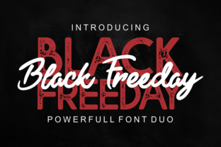 Black Freeday Font Review