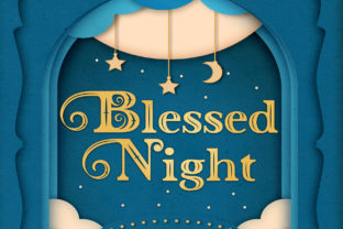 Blessed Night Font for Creative Projects