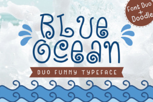 Blue Ocean Font for Creative Design