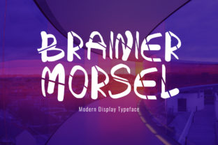 Brainier Morsel Font for Business Branding
