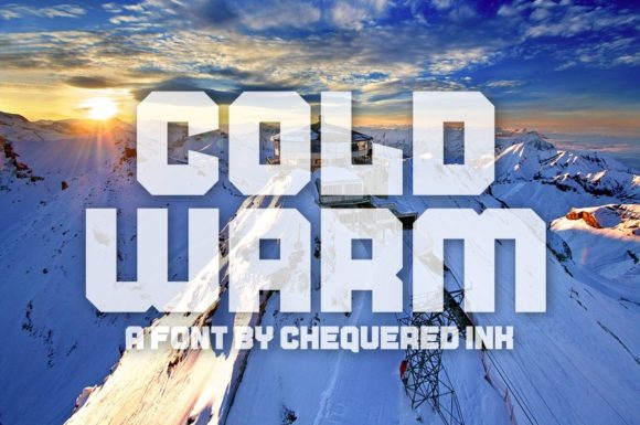 Cold Warm Font for Bold Campaigns