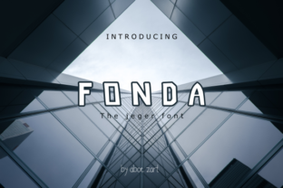 Fonda Font for Creative Projects