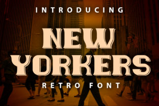 New Yorkers Font for Creative Projects