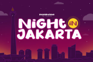 Night in Jakarta Font for Bold Campaigns