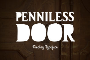 Penniless Door Font