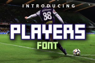 Players Font for Bold Branding