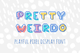 Pretty Weirdo Font for Creative Design
