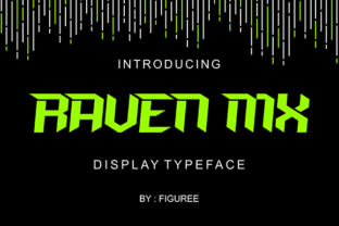 Raven Mx: The Bold Display Font for Impactful Branding