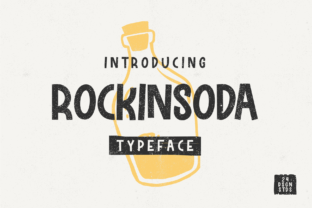 Rockinsoda: A Playful Display Font for Digital Brands