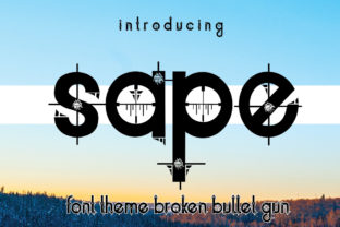 Sape: A Font for Bold Branding