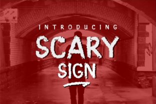 Scary Sign Font for Bold Campaigns
