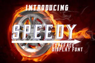 Speedy Font for Creative Design