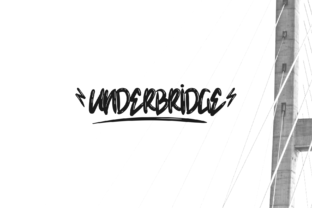 Underbridge: A Wild Display Font for Digital Brands