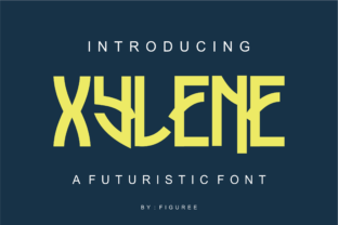 Xylene: The Futuristic Display Font for Modern Brands
